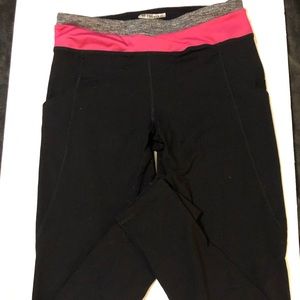 💓 Pink, Gray, and Black Leggings 💓